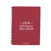 Bikutumutluluk N082 A5 Tasarım Spiralli Defter