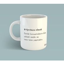 Bikutumutluluk Öğretmenlik Serisi Tane Tane Konuşmak Kupa