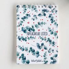 Bikutumutluluk Okaliptus Yaprakları Yapılacaklar Listesi Defter