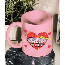 Bikutumutluluk Powerpuff Girls Kalpler Pembe Kupa Bardak