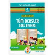 Bilal Işıklı Yayınları 4.Sınıf Adım Adım Işıklı Tüm Dersler Soru Bankası