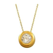 Bilezikhane Tektaş 1.71 Gram 14 Ayar Altın Kolye