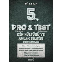Bilfen Yayıncılık 5. Sınıf Din Kültürü ve Ahlak Bilgisi ProTest