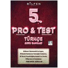 Bilfen Yayınları 5.Sınıf Türkçe Pro Test Soru Bankası