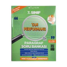 Bilfen Yayınları 7. Sınıf Tam Performans Paragraf Soru Bankası