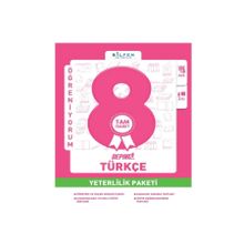 Bilfen Yayınları 8. Sınıf Türkçe Depar Yeterlilik Paketi