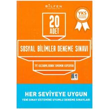 Bilfen Yayınları TYT Sosyal Bilimler 20'li Deneme Seti 2020