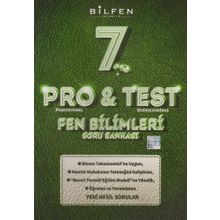 Bilfen Yayınları Yayıncılık 7. Sınıf Fen Bilimleri ProTest Soru Bankası