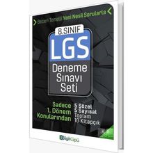 Bilgi Küpü Yayınları 8. Sınıf 1. Dönem LGS Deneme Seti