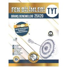 Bilgi Sarmal Yayınları - 2023 TYT Fen Bilimleri 25 X 20 Branş Deneme
