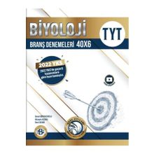 Bilgi Sarmal Yayınları TYT Biyoloji 40 x 6 Branş Denemeleri 2023