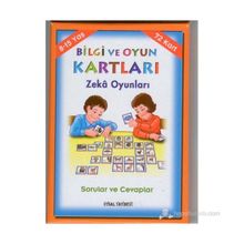 BILGI VE OYUN KARTLARI ZEKA OYUNLARI (8-15 YAŞ) & SORULAR VE CEVAPLAR - KOLEKTIF