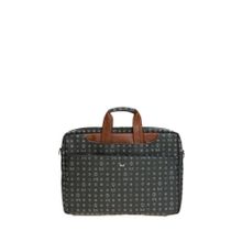 Bilik Deri BRIEFCASE-MG Monogram Siyah Taba Unisex Laptop & Evrak Çantası