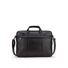 Bilik Deri CRL S300-15 Siyah Rölax Deri Unisex Laptop & Evrak Çantası
