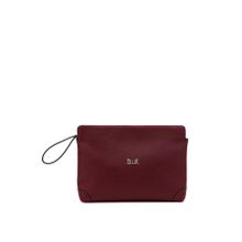 Bilik Deri MTŞ 30 Bordo Rölax Kadın Portföy Clutch Çanta