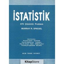 Bilim Teknik Yayınevi - İstatistik 870 Çözümlü Problem - Murray R. Spiegel