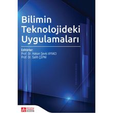 Bilimin Teknolojideki Uygulamaları - Pegem Akademi Yayıncılık