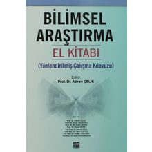 Bilimsel Araştırma El kitabı / Adnan Çelik