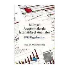 Bilimsel Araştırmalarda İstatistiksel Analizler SPSS Uygulamaları - Nobel Yayınevi