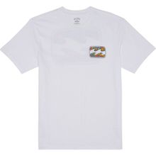 Billabong ABYZT02255-10 Crayon Wave Beyaz Erkek T-shirt