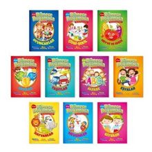 Bilmece Boyama Seti - 10 Kitap Takım - Bıcırık Yayınları