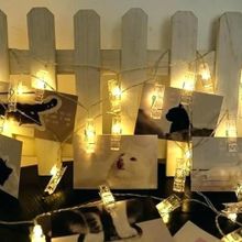 Bilsev Pazarlama 20'li Led Işıklı Fotoğraf Mandalları