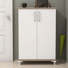 Bimossa R6030 Ceviz Beyaz 100 cm Ayakkabılık