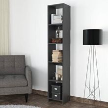 Bimossa Robin Tek Kitaplık Dar - Gri