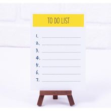 Bimotif 12x17 cm 2 Adet To Do List Sarı Not Kartı