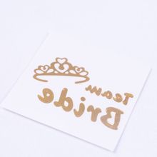 Bimotif Bride To Be Taç Desenli 1 Adet Geçici Dövme