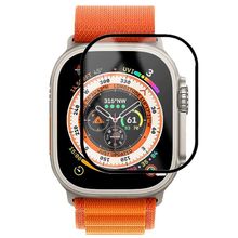 Binano Apple Watch 8 Ultra 49mm Full Ekran Koruyucu Siyah