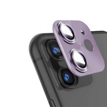 Binano iPhone 11 Pro 11 Pro Max 360 Metal Lila Kamera Koruyucu