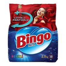 Bingo 1,5 kg Matik Renkliler İçin Toz Deterjan