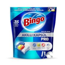 Bingo 36 Tablet Akıllı Kapsül Pro Bulaşık Makinesi Deterjanı
