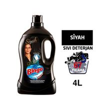Bingo Siyah Sıvı Bakım 4 lt Çamaşır Deterjanı
