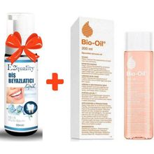 Bio 200 ml Oil Cilt Bakım Yağı+E2'quality Diş Beyazlatıcı Köpük