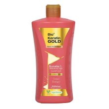 Bio Keratin Gold 700 ml Keratin Makademya Yağlı Güçlendirici Etkili Tuzsuz Şampuan