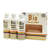 Bio Keratin Gold Brezilya Fönü 150 ml Şampuan + 150 ml Keratin + 150 ml Krem