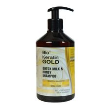 Bio Keratin Gold Süt ve Bal Özlü Onarıcı 500 ml Tuzsuz Şampuan