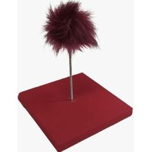 Bio Sand Bordo Tüylü Hacıyatmaz Kedi Oyuncağı
