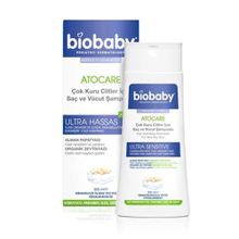 Biobaby 300 ml Kuru ve Çok Kuru Ciltler İçin Saç ve Vücut Şampuan
