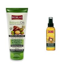 Bioblas Argan 100 ml Bakım Yağı + Argan 250 ml Saç Bakım Kremi