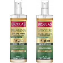 Bioblas Botanic Oils Argan Yağlı Sıvı 3x200 ml Saç Bakım Kremi