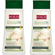 Bioblas Botanic Oils Besleyici ve Onarıcı Bakım Sarımsak 2x300 ml Şampuan