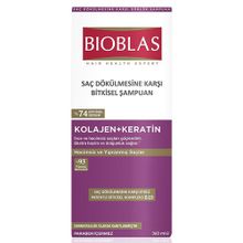 Bioblas Collagen+Keratin Saç Dökülmelerine Karşı 360 ml Şampuan