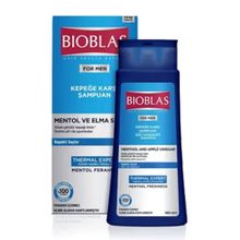 Bioblas Erkek Mentol Elma Sirkesi ve Kompleks B19 2x360 ml Şampuan