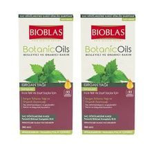 Bioblas İnce Telli ve Zayıf Saçlar İçin Botanic Oils Isırgan Yağı Bitkisel Hacim 2x360 ml Şampuan