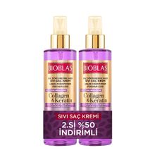 Bioblas Kolajen Keratin 2x200 ml Sıvı Saç Kremi