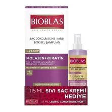 Bioblas Kolajen Keratin 360 ml Şampuanı ve 115 ml Sıvı Saç Kremi