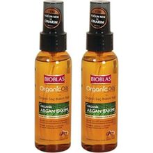 Bioblas Organic Oils Argan 2x100 ml Saç Bakım Yağı